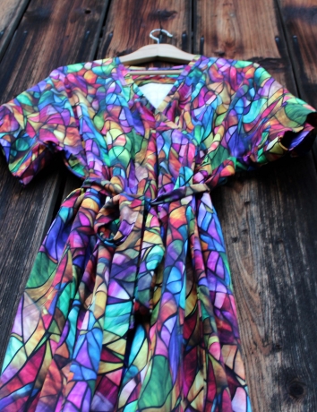 Úpletové šaty Kaleidoskop
