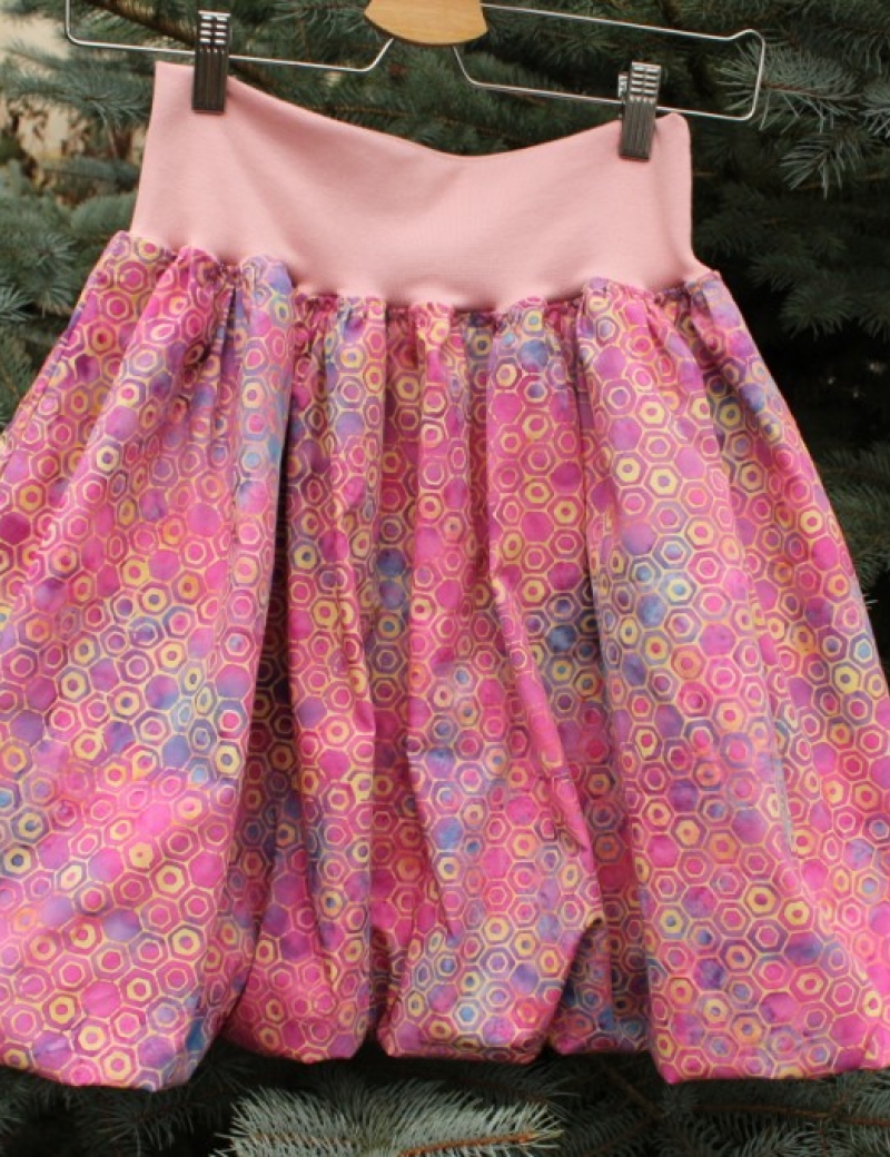 Balonová sukně Batika Pink Honey