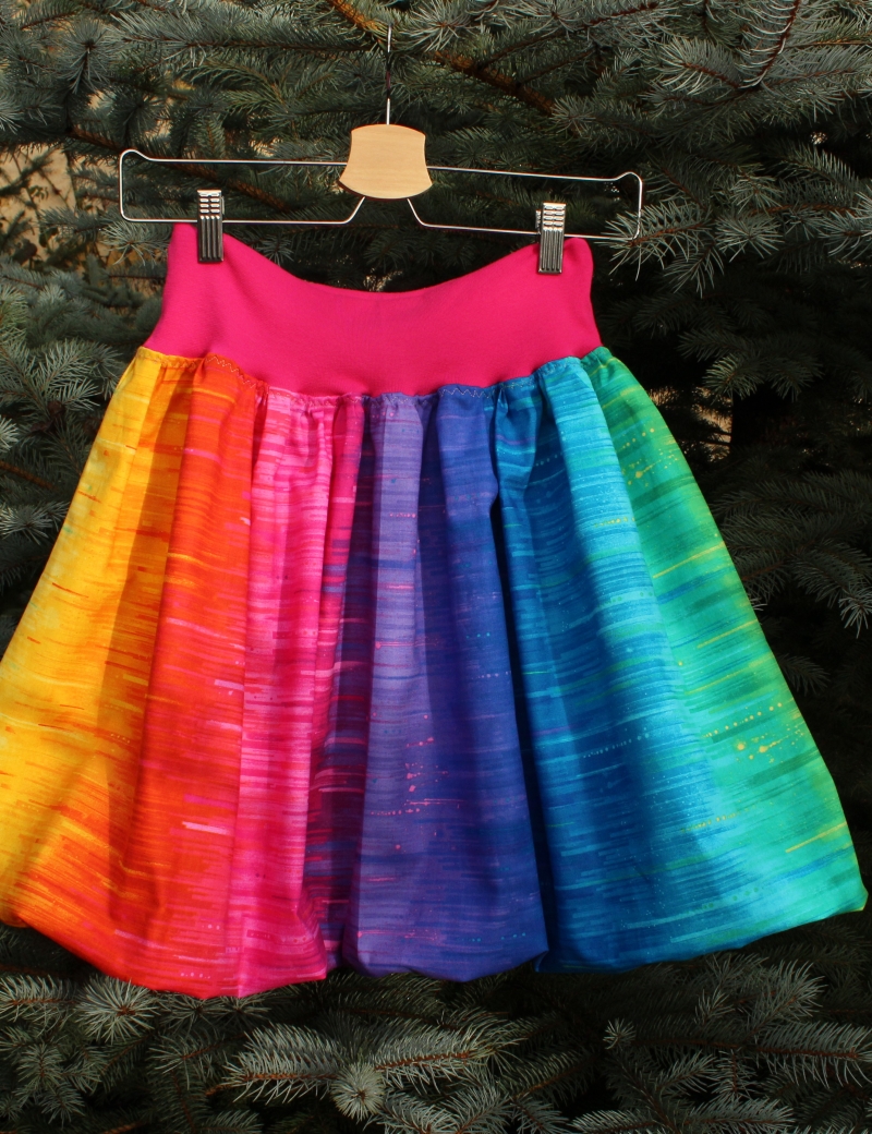 Balonová sukně Electric Rainbow