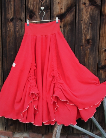 Kolová sukně Just Red 