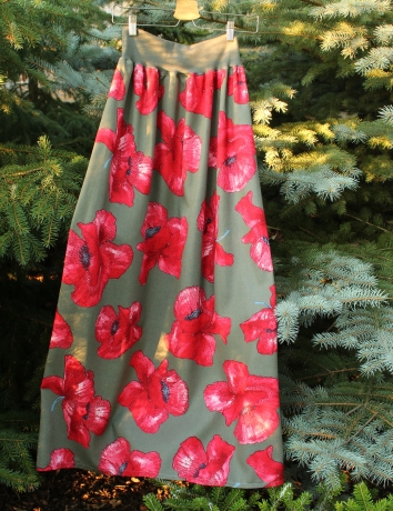 Sukně Linen Poppy