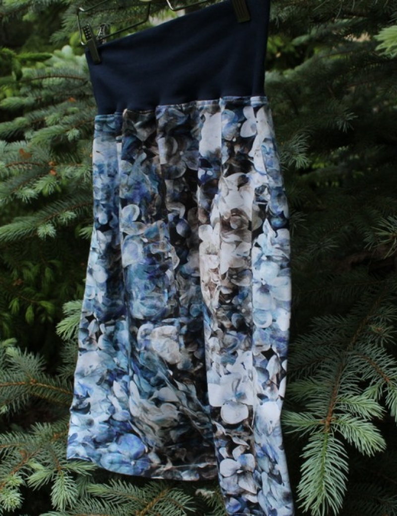 Úpletová sukně  Hydrangea